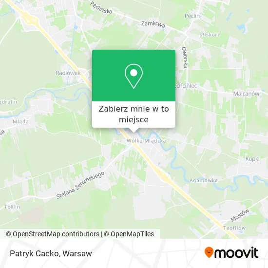 Mapa Patryk Cacko