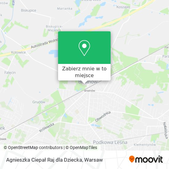 Mapa Agnieszka Ciepał Raj dla Dziecka