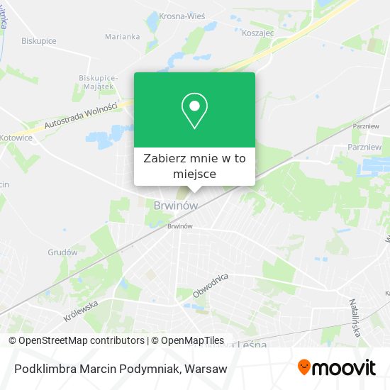 Mapa Podklimbra Marcin Podymniak