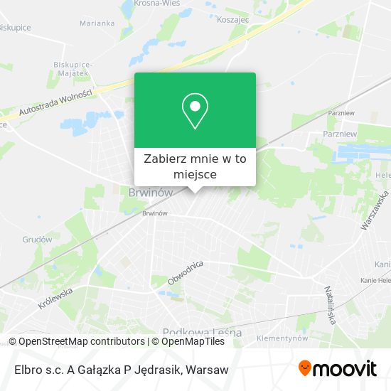 Mapa Elbro s.c. A Gałązka P Jędrasik