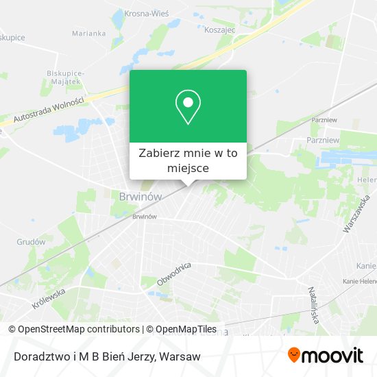 Mapa Doradztwo i M B Bień Jerzy