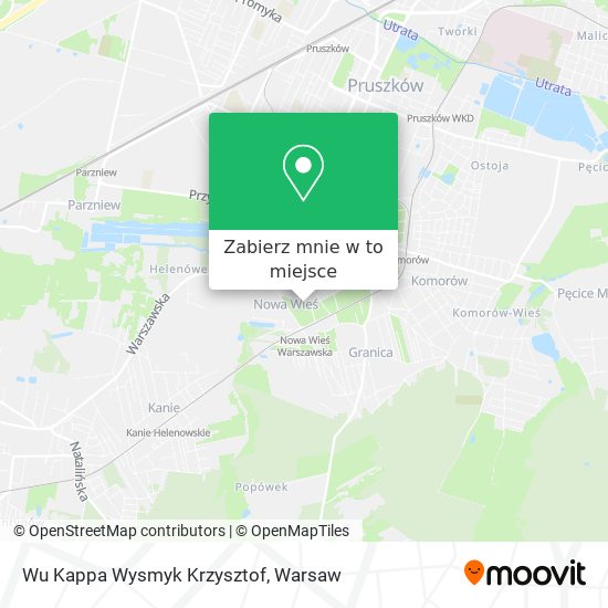 Mapa Wu Kappa Wysmyk Krzysztof