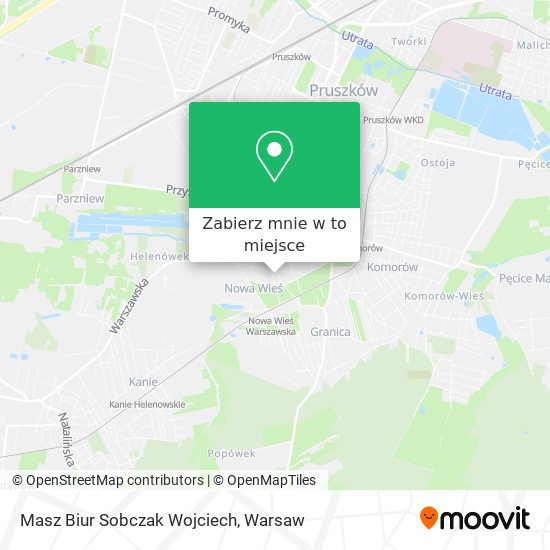 Mapa Masz Biur Sobczak Wojciech