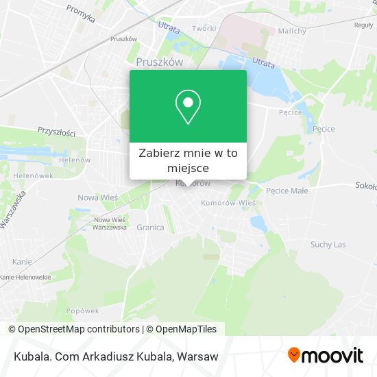 Mapa Kubala. Com Arkadiusz Kubala