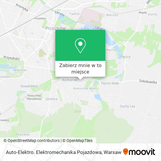 Mapa Auto-Elektro. Elektromechanika Pojazdowa