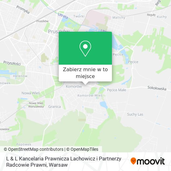 Mapa L & L Kancelaria Prawnicza Lachowicz i Partnerzy Radcowie Prawni