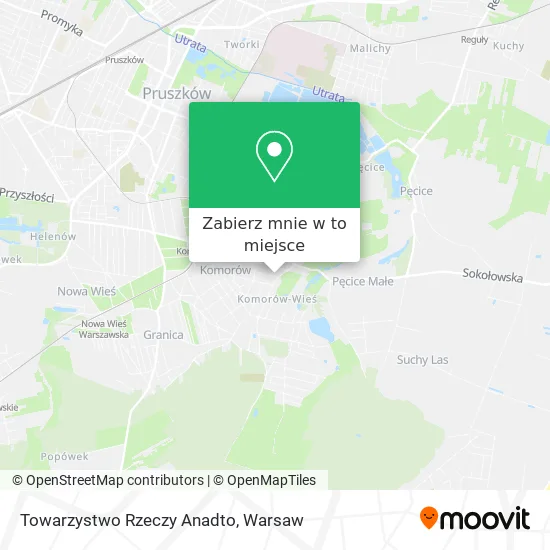 Mapa Towarzystwo Rzeczy Anadto