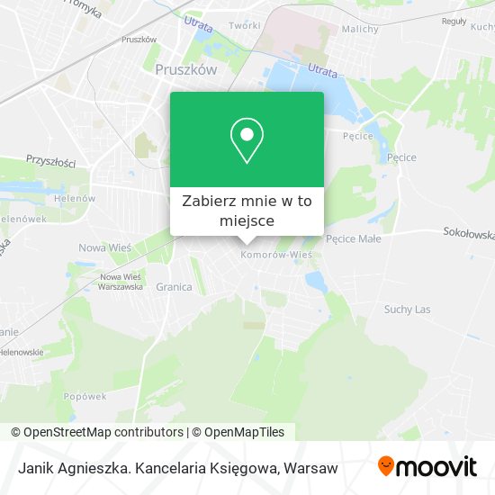 Mapa Janik Agnieszka. Kancelaria Księgowa