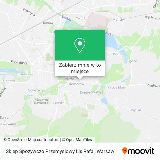 Mapa Sklep Spozywczo Przemyslowy Lis Rafal