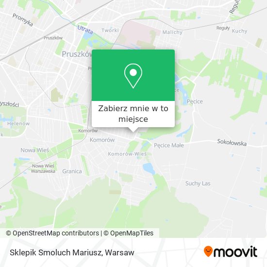 Mapa Sklepik Smoluch Mariusz