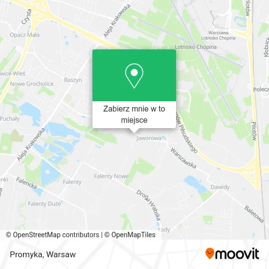 Mapa Promyka