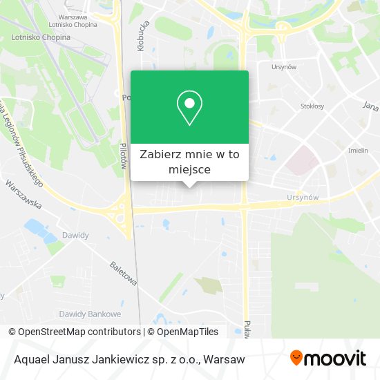 Mapa Aquael Janusz Jankiewicz sp. z o.o.