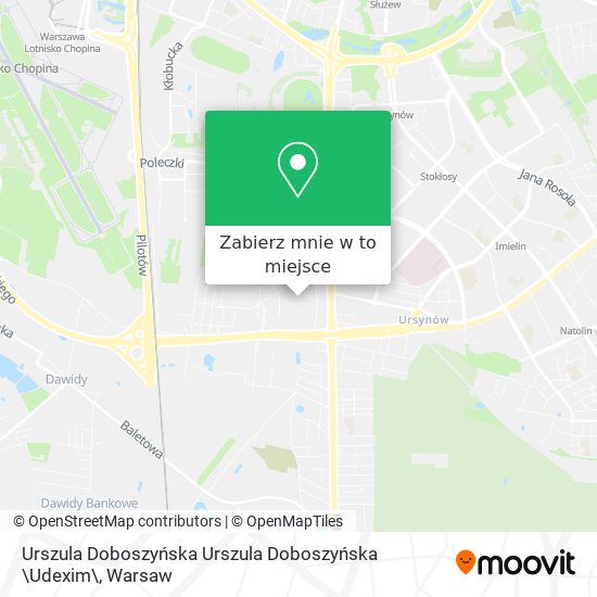 Mapa Urszula Doboszyńska Urszula Doboszyńska \Udexim\