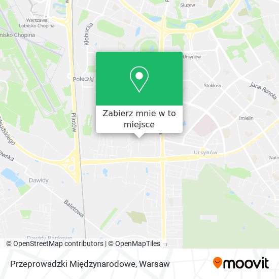 Mapa Przeprowadzki Międzynarodowe