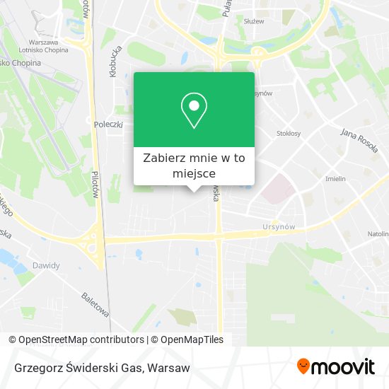 Mapa Grzegorz Świderski Gas