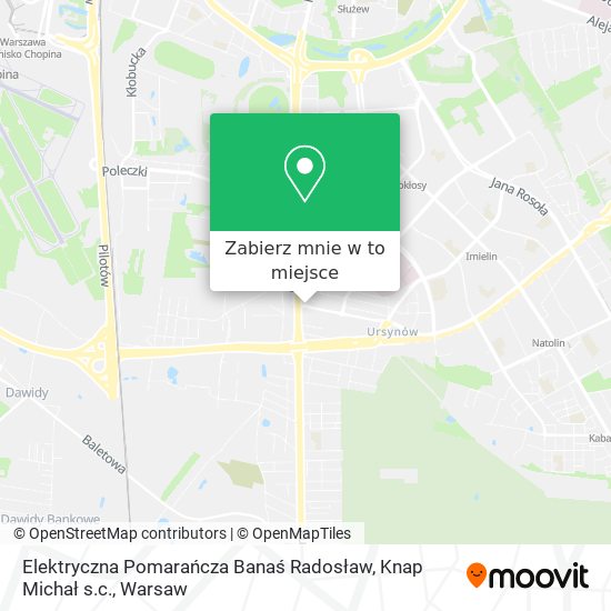 Mapa Elektryczna Pomarańcza Banaś Radosław, Knap Michał s.c.