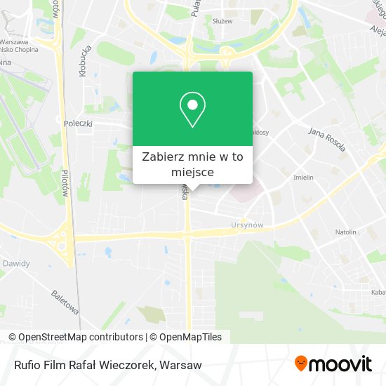 Mapa Rufio Film Rafał Wieczorek