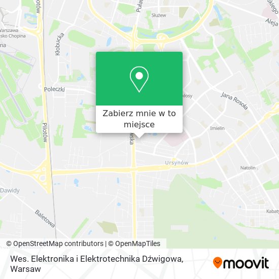 Mapa Wes. Elektronika i Elektrotechnika Dźwigowa