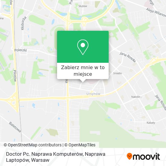 Mapa Doctor Pc. Naprawa Komputerów, Naprawa Laptopów