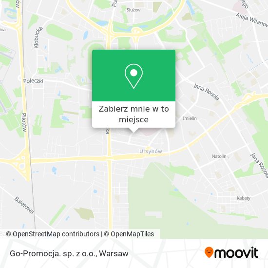 Mapa Go-Promocja. sp. z o.o.