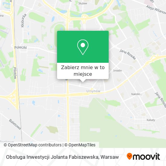 Mapa Obsługa Inwestycji Jolanta Fabiszewska