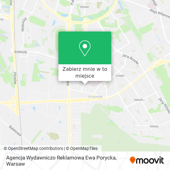 Mapa Agencja Wydawniczo Reklamowa Ewa Porycka