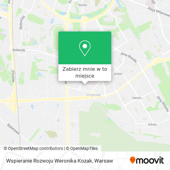 Mapa Wspieranie Rozwoju Weronika Kozak