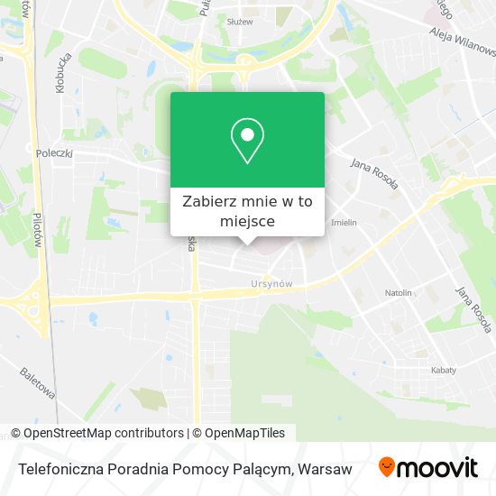 Mapa Telefoniczna Poradnia Pomocy Palącym