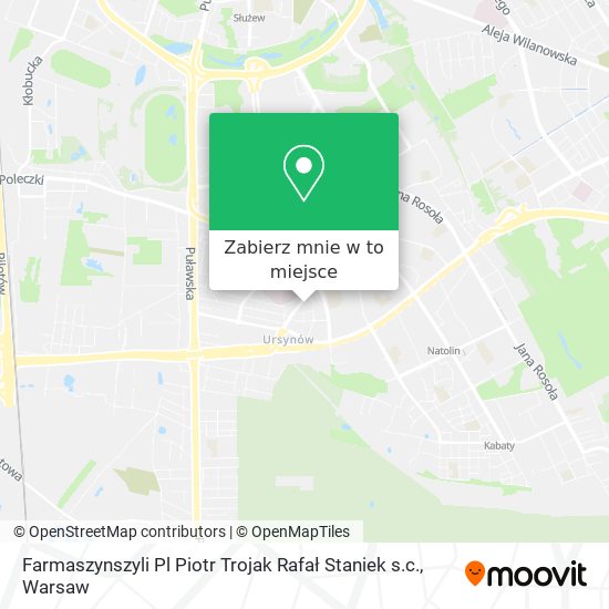 Mapa Farmaszynszyli Pl Piotr Trojak Rafał Staniek s.c.