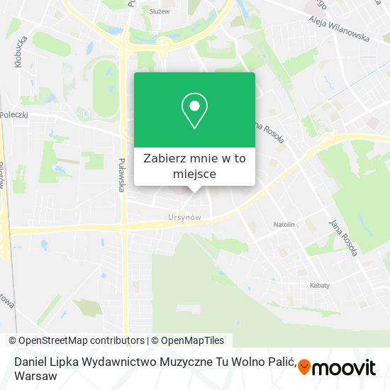 Mapa Daniel Lipka Wydawnictwo Muzyczne Tu Wolno Palić