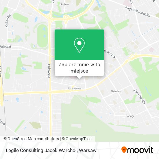 Mapa Legile Consulting Jacek Warchoł