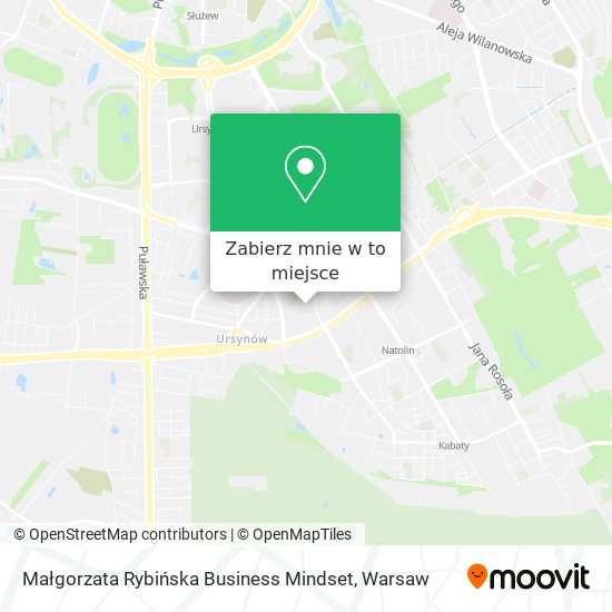 Mapa Małgorzata Rybińska Business Mindset