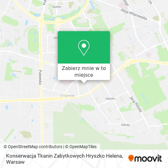 Mapa Konserwacja Tkanin Zabytkowych Hryszko Helena