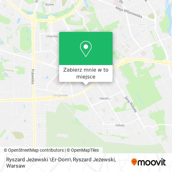 Mapa Ryszard Jeżewski \Er-Dom\ Ryszard Jeżewski