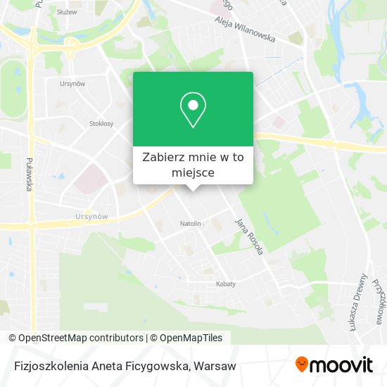 Mapa Fizjoszkolenia Aneta Ficygowska