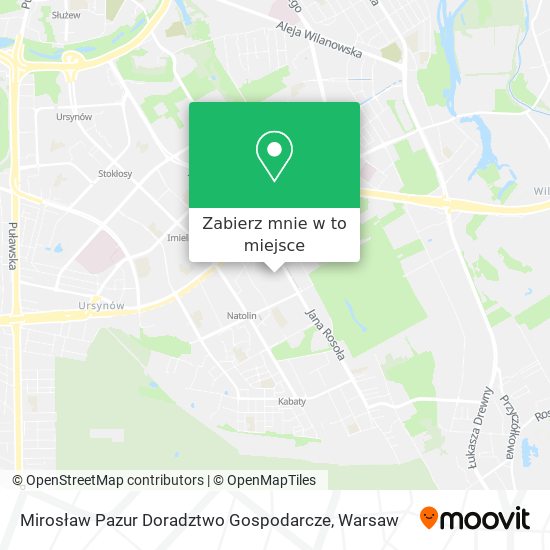 Mapa Mirosław Pazur Doradztwo Gospodarcze