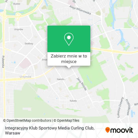 Mapa Integracyjny Klub Sportowy Media Curling Club