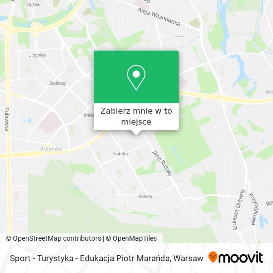 Mapa Sport - Turystyka - Edukacja Piotr Marańda