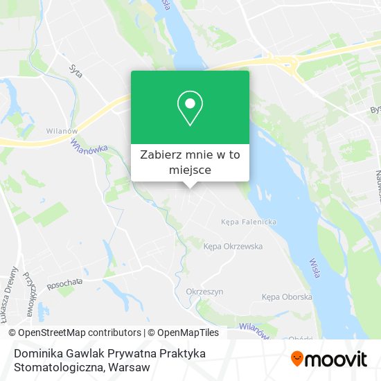 Mapa Dominika Gawlak Prywatna Praktyka Stomatologiczna