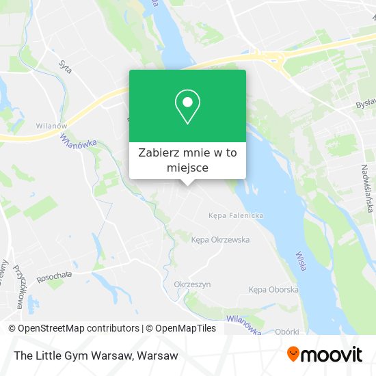 Mapa The Little Gym Warsaw