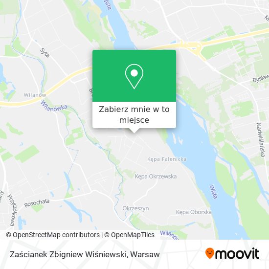 Mapa Zaścianek Zbigniew Wiśniewski