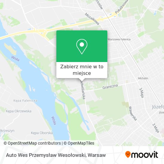 Mapa Auto Wes Przemysław Wesołowski