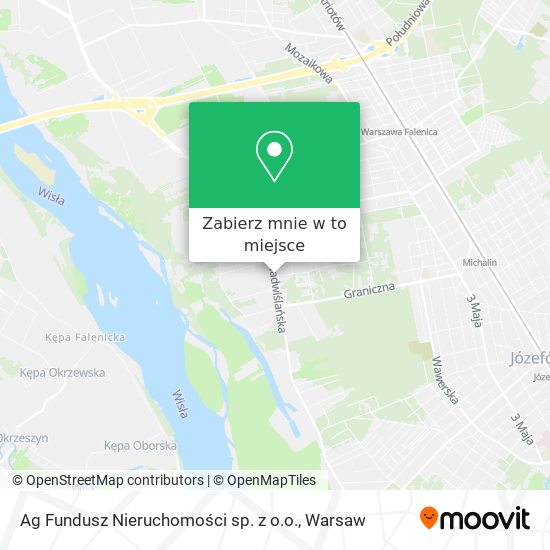 Mapa Ag Fundusz Nieruchomości sp. z o.o.