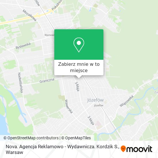 Mapa Nova. Agencja Reklamowo - Wydawnicza. Kordzik S.