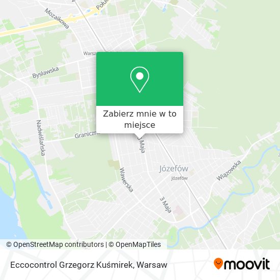 Mapa Eccocontrol Grzegorz Kuśmirek