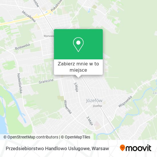 Mapa Przedsiebiorstwo Handlowo Uslugowe