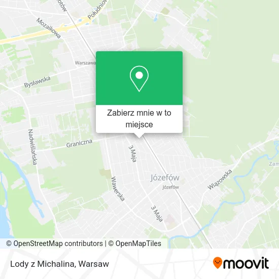 Mapa Lody z Michalina