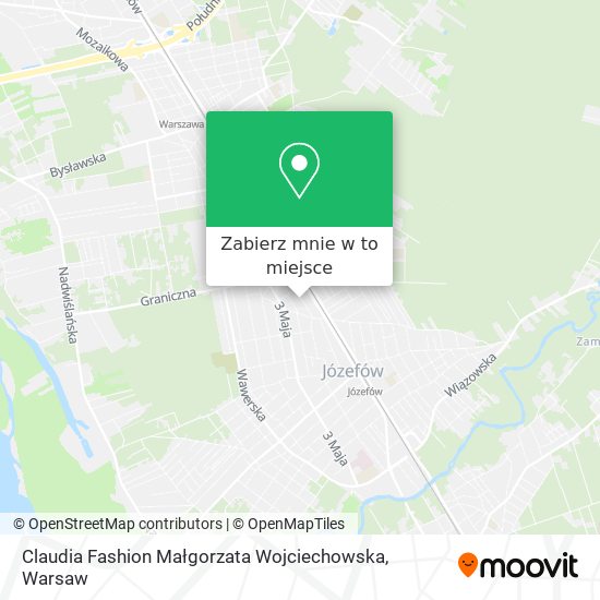 Mapa Claudia Fashion Małgorzata Wojciechowska