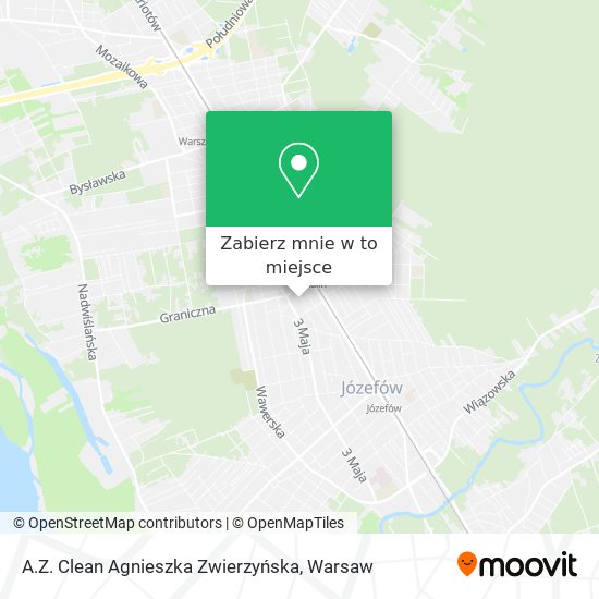 Mapa A.Z. Clean Agnieszka Zwierzyńska