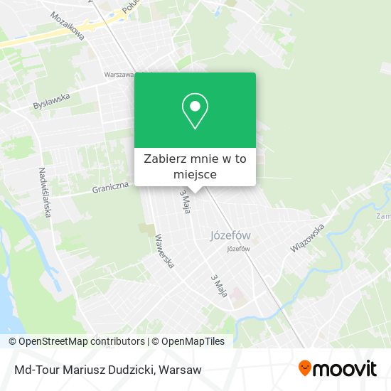 Mapa Md-Tour Mariusz Dudzicki